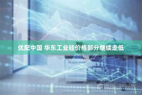 优配中国 华东工业硅价格部分继续走低